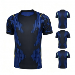 Brazil National Team Football Jersey Adult Soccer Training Shirt 4Pcs