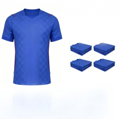 Mens Football Jersey Training Sportswear 10Pcs