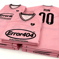 Retro Pink Sublimated Women Soccer Football Shirt 20PCS