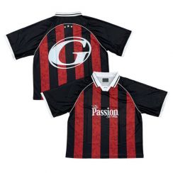 Customized Classic Retro Striped Soccer Jersey 7Pcs