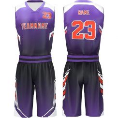 Fading Design Basketball Jersey Custom Team Style