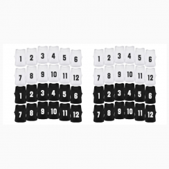 Mesh Scrimmage Vests Custom 48 Pack Numbered Team Jerseys