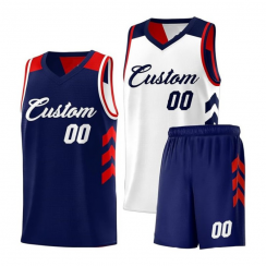 Reversible Basketball Jersey with Custom Player Name and Number Sale with 2 Kits